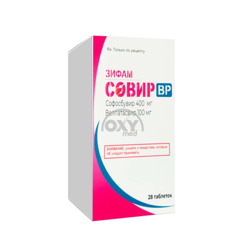 product-Zifam Sovir VR, 400 mg/100 mg, tab. № 28